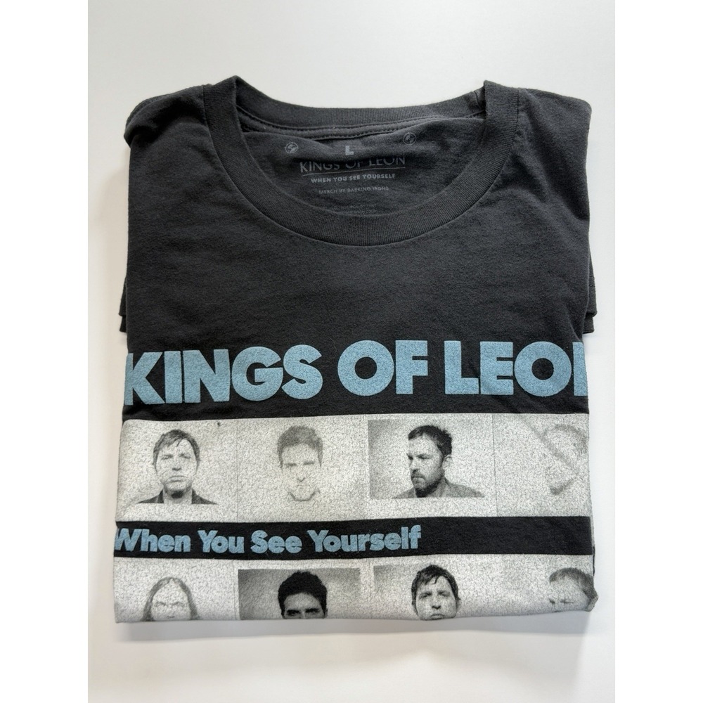 Kings Of Leon When You See Yourself 2021 Tour Band Tee Mens Large Black PreOwned